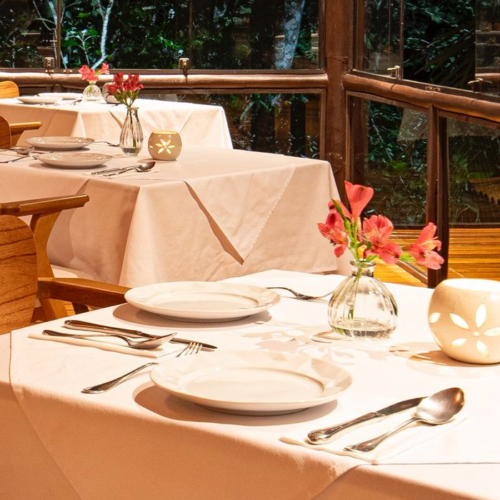 Restaurante da Pousada A Rosa e O Rei
